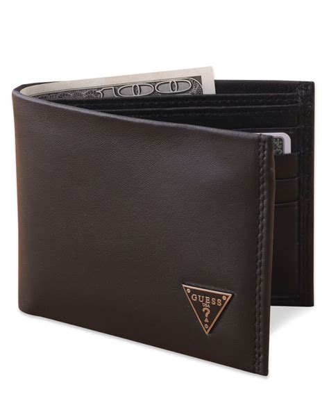 guess wallet mens|shoulder wallet for men.